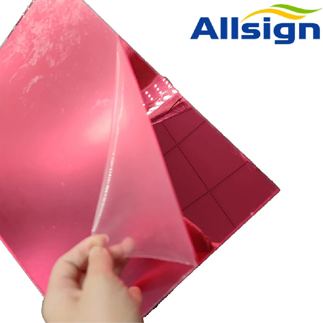 Folha de acrílico espelhado#